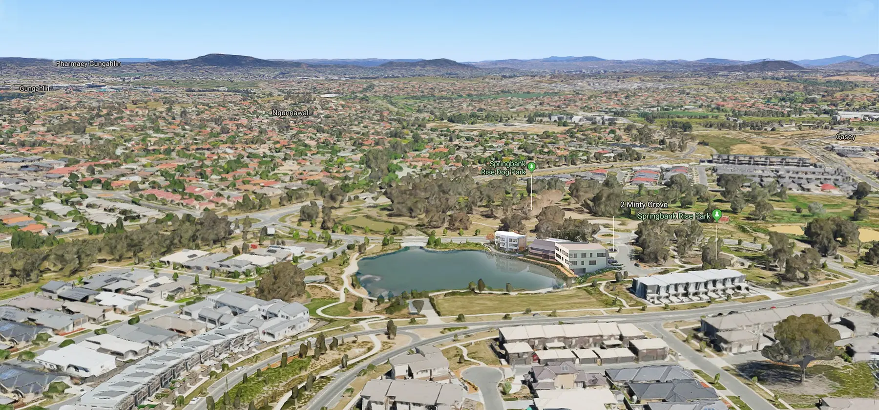 Casey community aerial